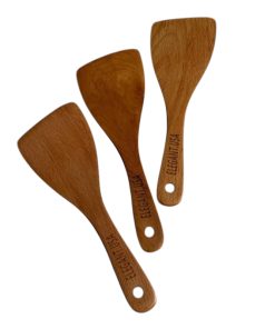کفگیر پلوپزی چوبی الگانت باروکش ضد آب (تکی)