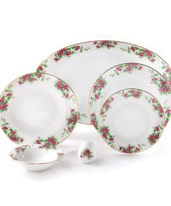 سرویس چینی 102پارچه کامل بیدگل(چینی زرین) 9 سرویس چینی 102پارچه کامل بیدگل(چینی زرین) - Image 3