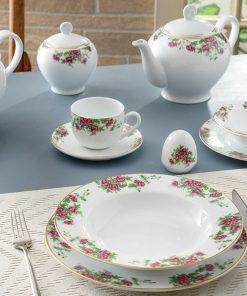 سرویس چینی 102پارچه کامل بیدگل(چینی زرین) 11 سرویس چینی 102پارچه کامل بیدگل(چینی زرین) - Image 5