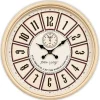ساعت دیواری چوبی تیک مدل 703 | اعداد انگلیسی 70 سانتی 5 ساعت دیواری چوبی تیک مدل 703 با اعداد انگلیسی و قطر 70 سانتیمتر